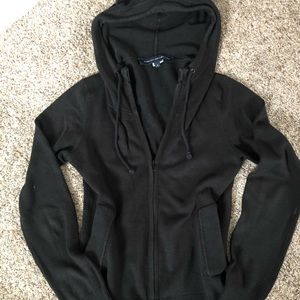 Black Zipper Sweater